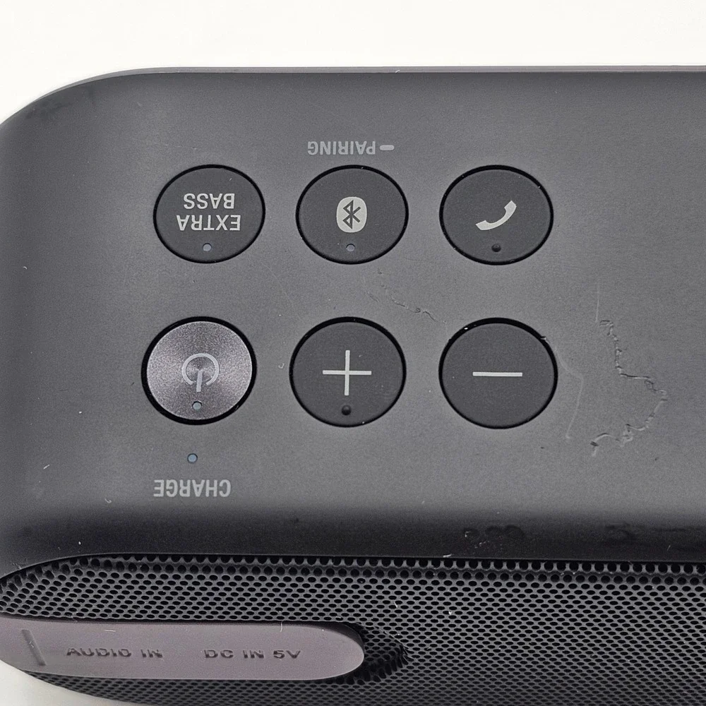 Sony SRS-XB20 Portable Bluetooth Speaker Extra Bass Black Wireless Tested